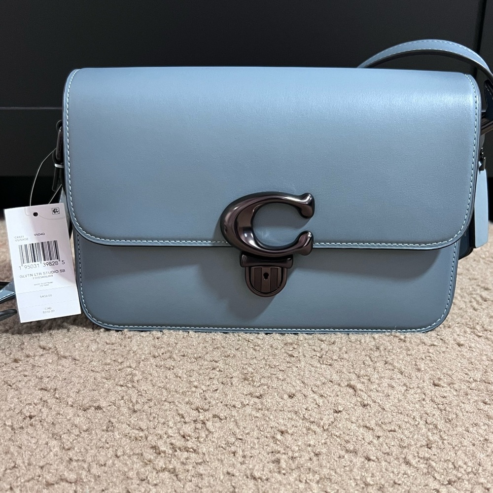 Coach Studio Shoulder Bag in Sage Blue